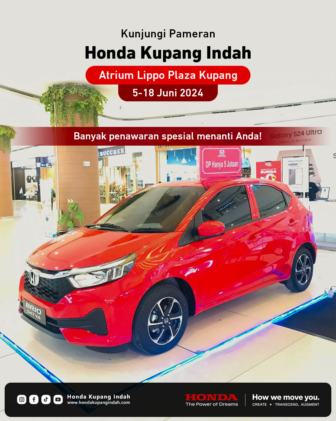 Promo Honda Kupang Indah