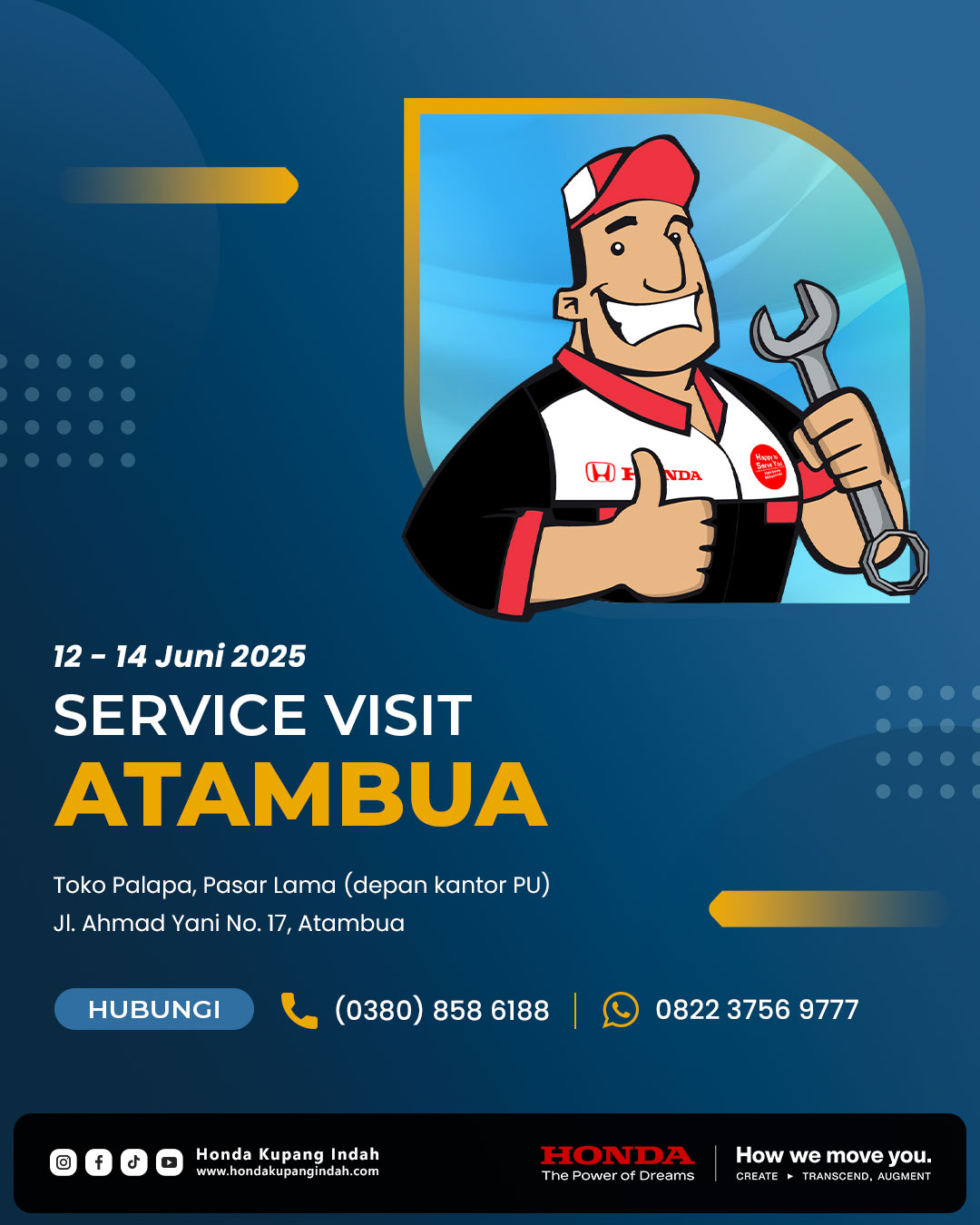 Promo Honda Kupang Indah