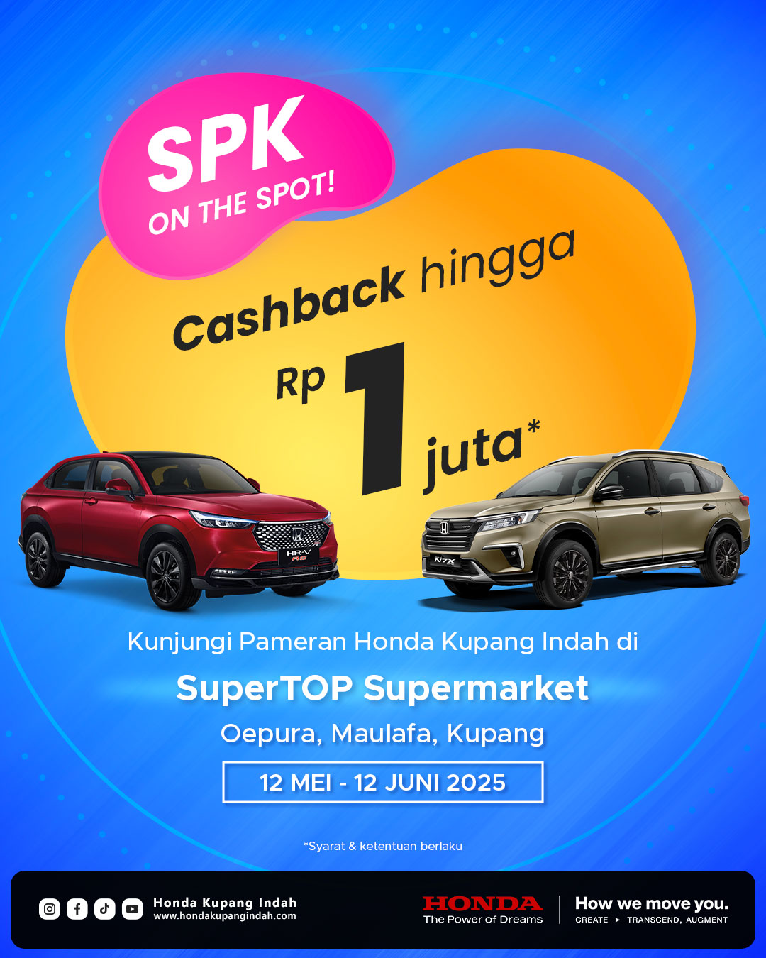 Promo Honda Kupang Indah